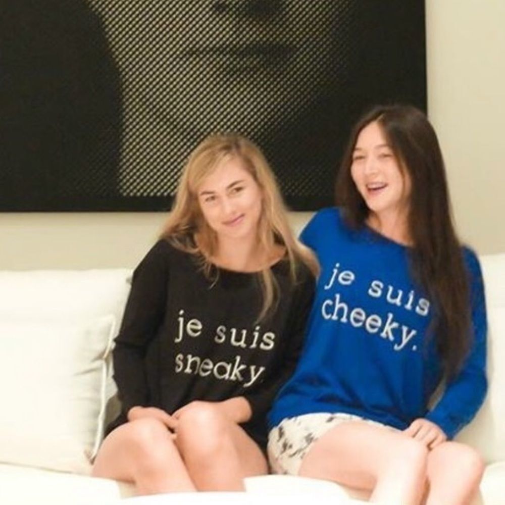 NEW Joie Je Suis Cheeky Jewel Neck Sweater